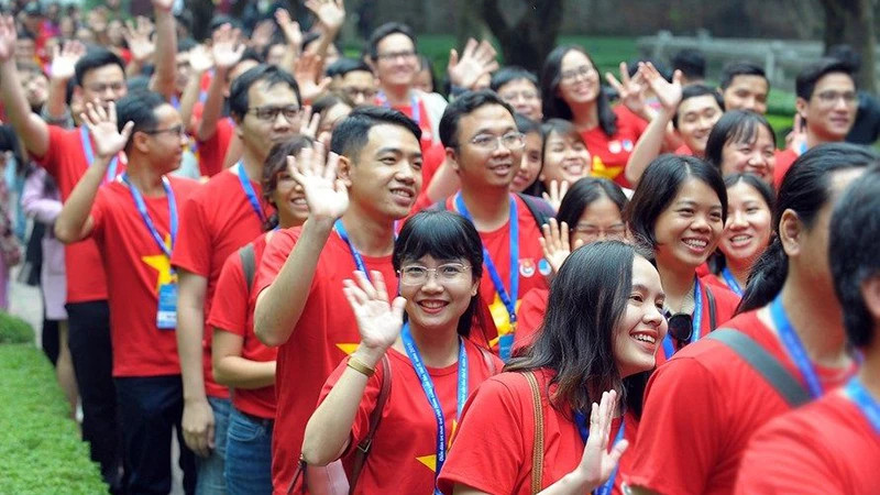 Delegates of the 5th Global Forum of Young Vietnamese Intellectuals 