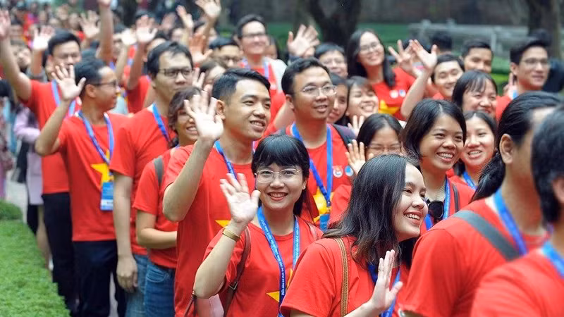 Delegates of the 5th Global Forum of Young Vietnamese Intellectuals 
