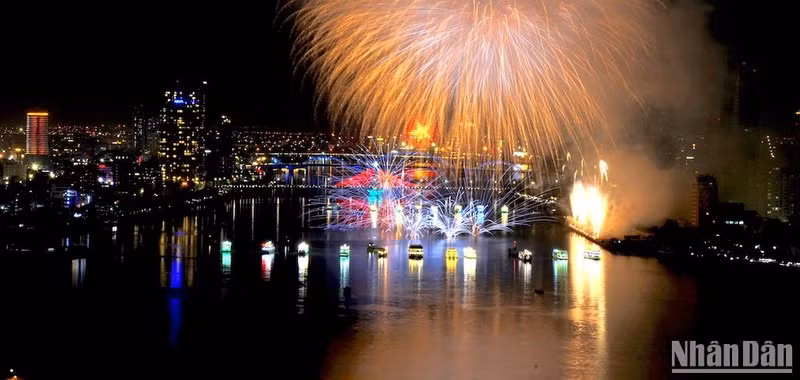 The Da Nang International Fireworks Festival 2023. (Photo: ANH DAO)
