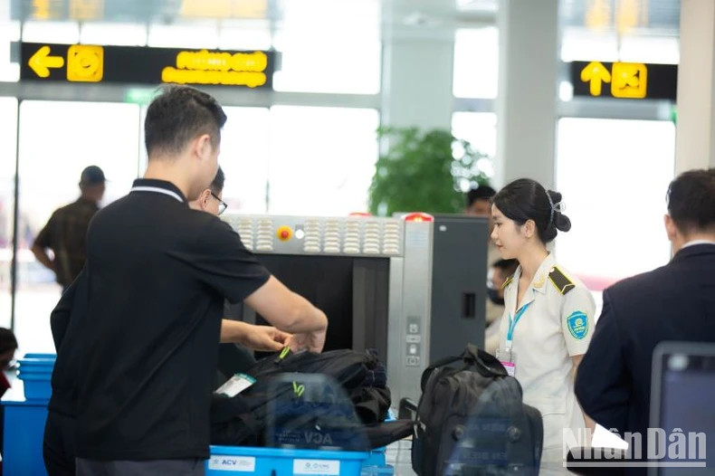 The airport has received 69,900 passengers during the past four months.
