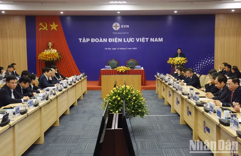 A view of the working session.