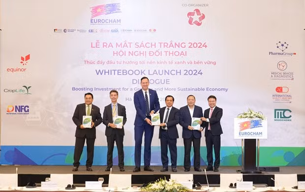 At the launch event (Photo: doanhnghiepkinhtexanh.vn)