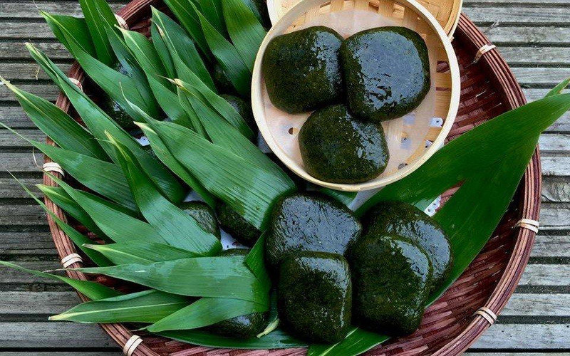 'Banh ngai': A specialty of Tay ethnic group in Lang Son 