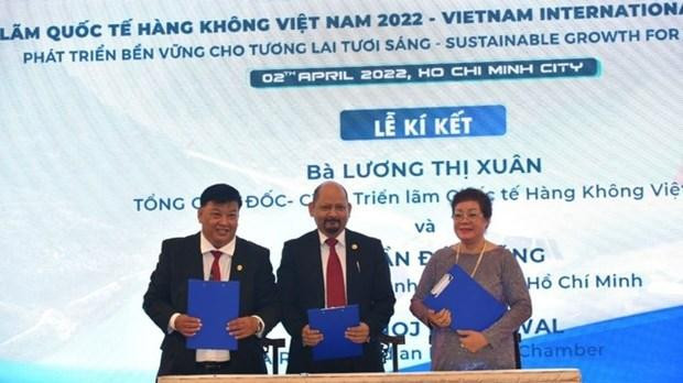Vietnam Aviation Expo JSC and GK Wintron Co., Ltd to jointly organise Vietnam International Aviation Expo 2022 from September 15-17 (Photo: VGP) 