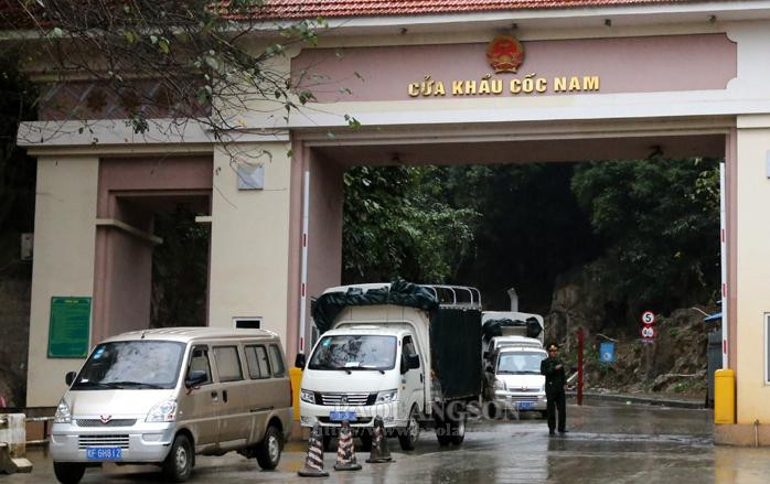 Customs clearance resumes at Coc Nam Border Gate in Lang Son Province (Photo: cand.com.vn)