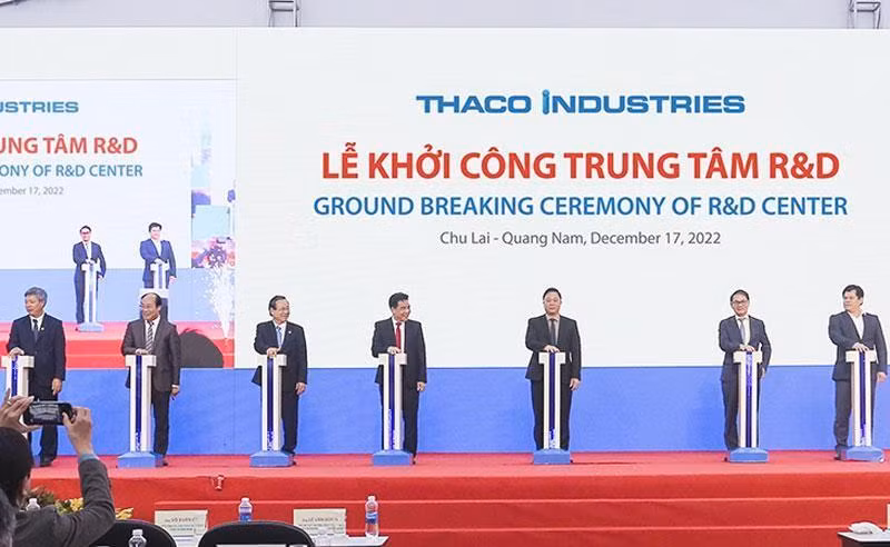 Delegates at the ceremony 