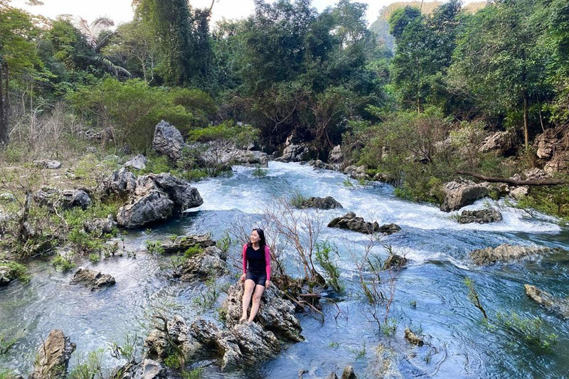 The natural scene in Minh Hoa district (Photo: Oxalis Co. Ltd.)