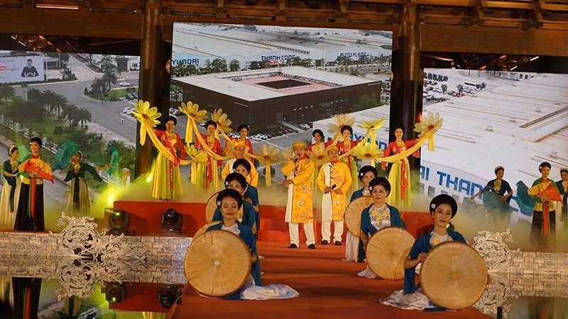 A performance at the closing ceremony of the event. (Photo: NDO)