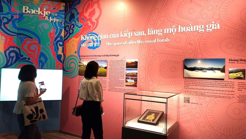 A corner of the exhibition (Photo: VNA)