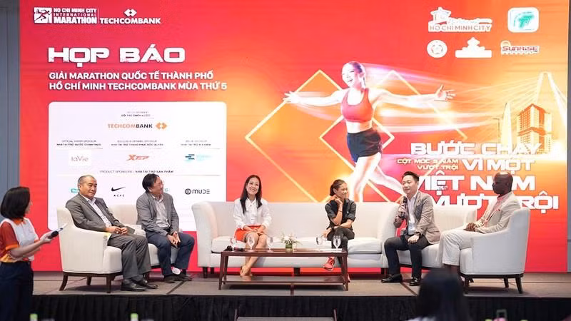 At the press conference.