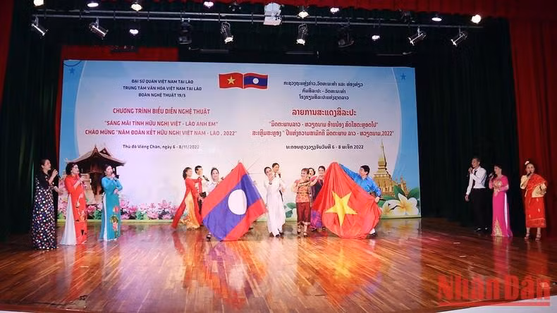 A performance staged at the event (Photo: NDO)