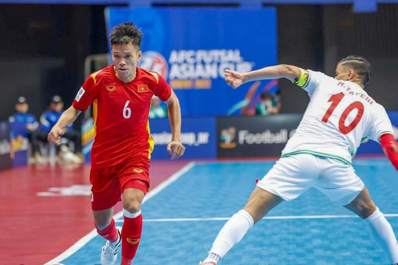 The only bright spot for Vietnam was Duc Hoa's goal in the 38th minute of the second half (Photo: VFF)