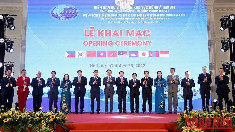 At the opening ceremony (Photo: NDO)