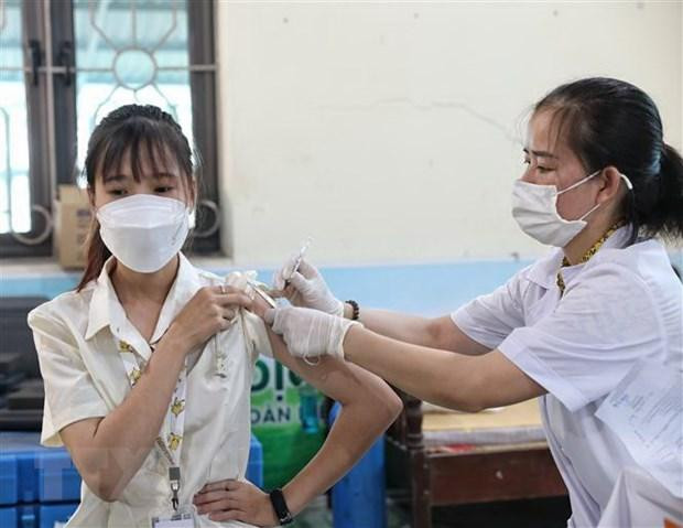 COVID-19 vaccination (Photo: VNA)