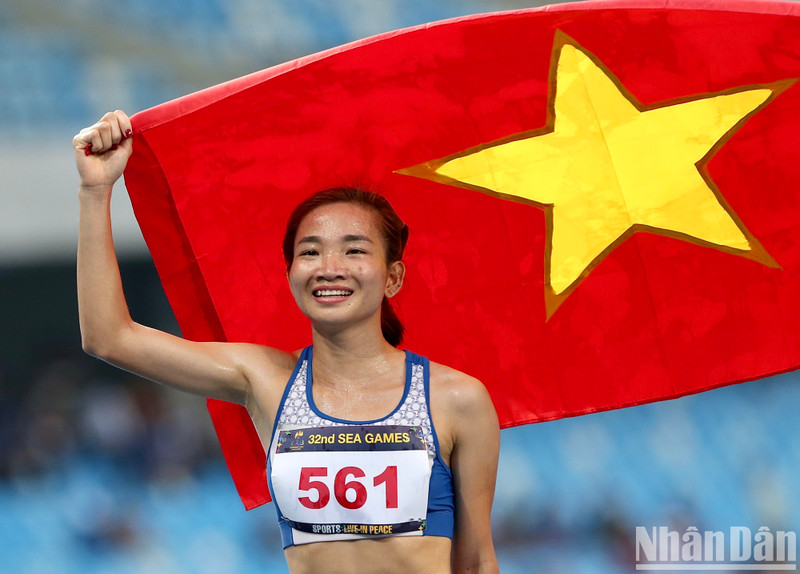 In Pictures: Nguyen Thi Oanh and the "golden double" in SEA Games history