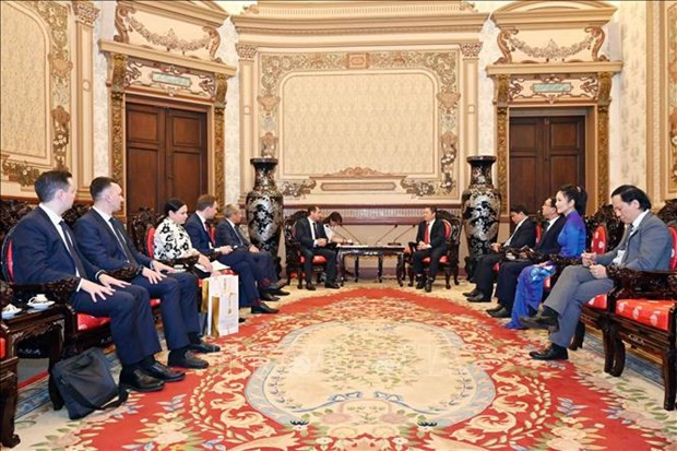 At the meeting (Photo: VNA)