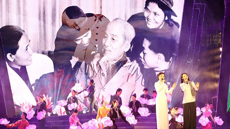 A performance at the programme