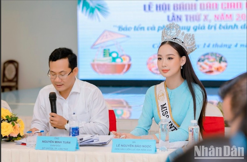 The press conference to announce the festival (Photo: NDO)