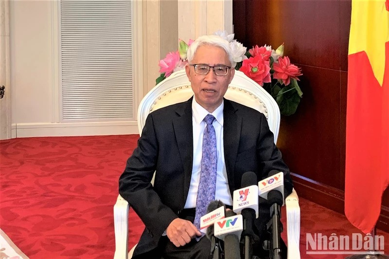 Vietnamese Ambassador to China Pham Sao Mai. (Photo: NDO)