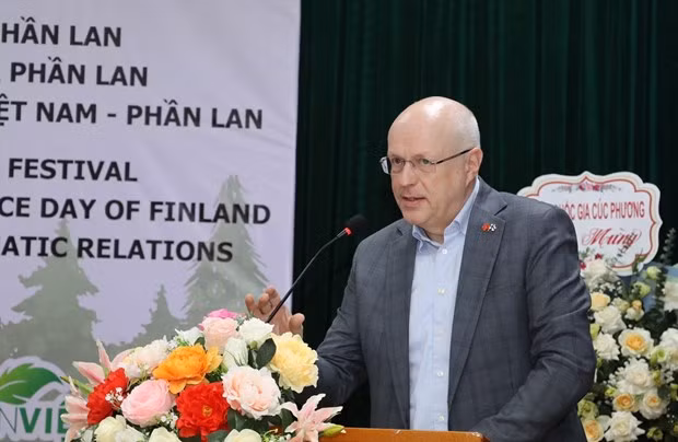Finnish Ambassador to Vietnam Keijo Norvato (Photo: VNA)