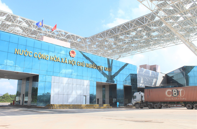 The Mong Cai International Border Gate (Photo: L.N.H)