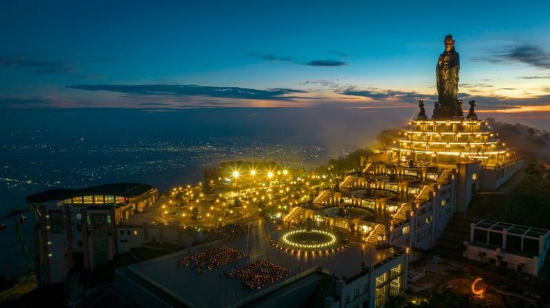 Ba Den Mountain is a must-visit destination in Tay Ninh. (Photo: Nguyen Minh Tu)