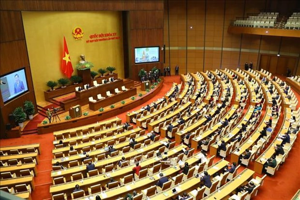 At the 15th NA's first extraordinary meeting (Photo: VNA)