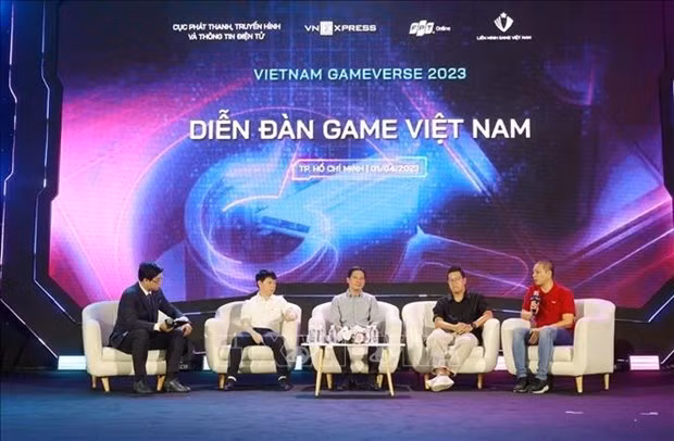 At the Vietnam Game Forum. (Photo: VNA)