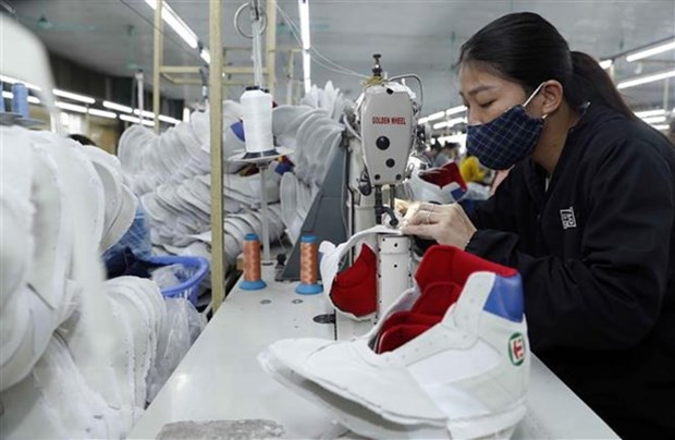 A shoe factory in Hanoi. (Photo: VNA)