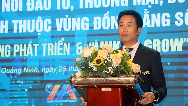 HPA Director Nguyen Anh Duong speaking at the conference 