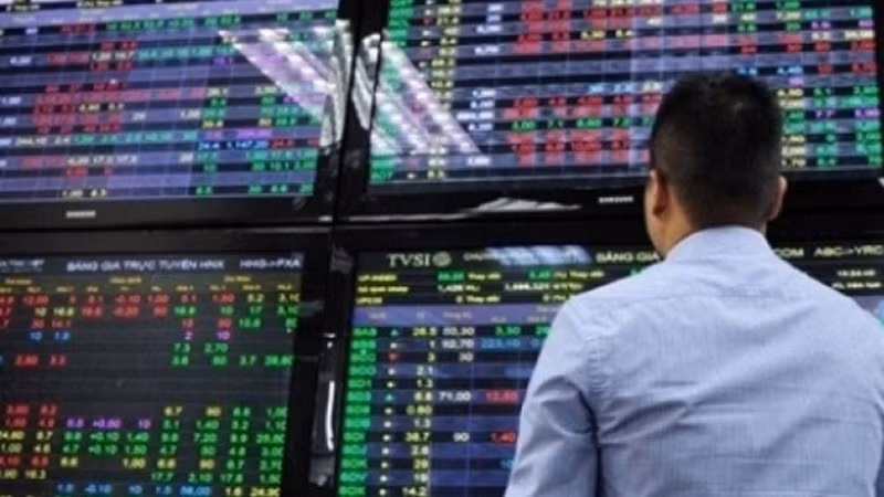 Seventeen blue chips fell (Illustrative image)