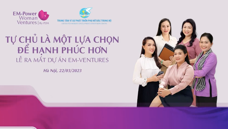 EM-Ventures project launched to help Vietnamese women take control of their lives