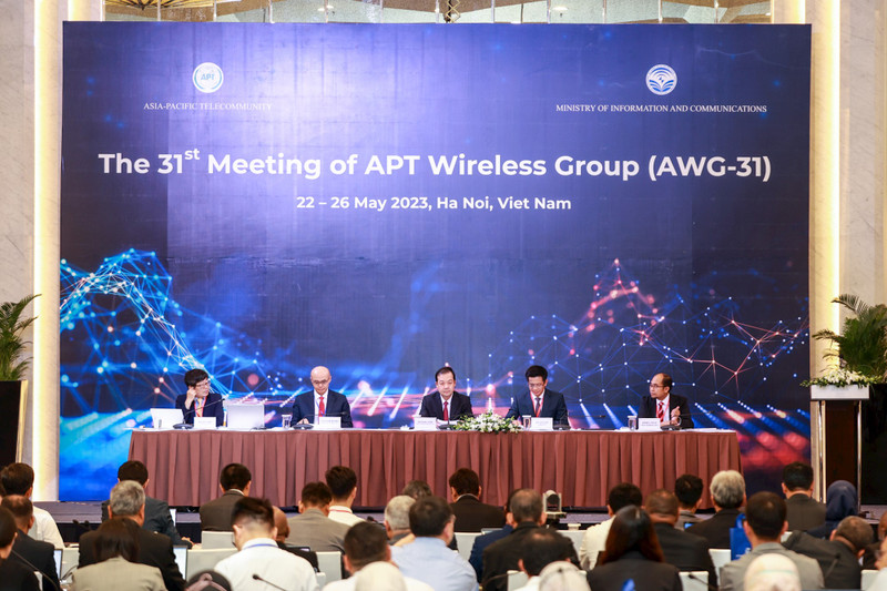 The 31st meeting of the Asia Pacific Telecommunity (APT) Wireless Group (Photo: M.H)