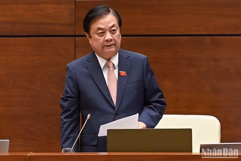 Minister of Agriculture and Rural Development Le Minh Hoan (Photo: NDO)