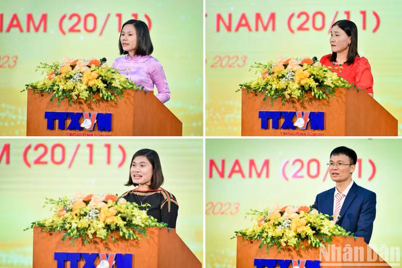 [In Pictures] Media agencies celebrate Vietnamese Teachers’ Day ảnh 8