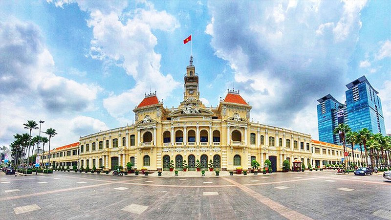 The headquarters of the People’s Committee and People’s Council of Ho Chi Minh City (Photo: hochiminhcity.gov.vn)