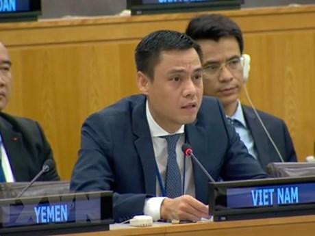 Ambassador Dang Hoang Giang, Permanent Representative of Vietnam to the UN (Photo: VNA)