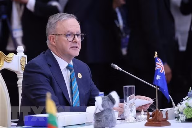 Australian Prime Minister Anthony Albanese. (Photo: VNA)
