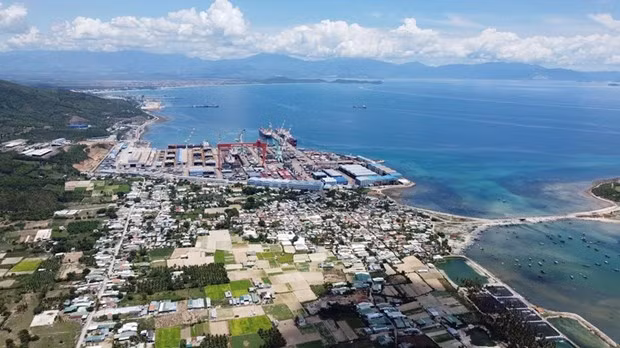 A view of the Van Phong Economic Zone (Photo: VNA)