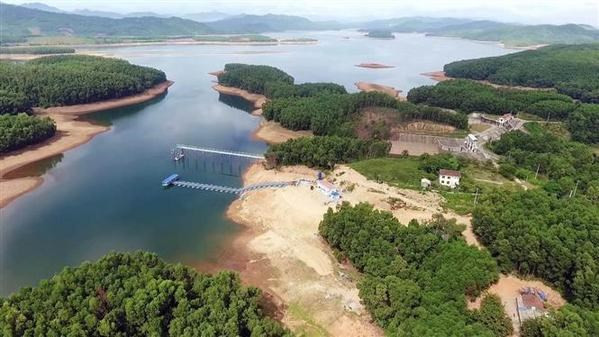 A view of BOO Phu Ninh water plant in Nui Thanh district of Quang Nam province (Photo: VNA)