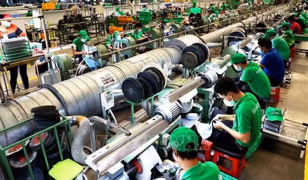 Vietnam's economy grew 5.66% in the first quarter compared to the same period last year (Photo: VNA)