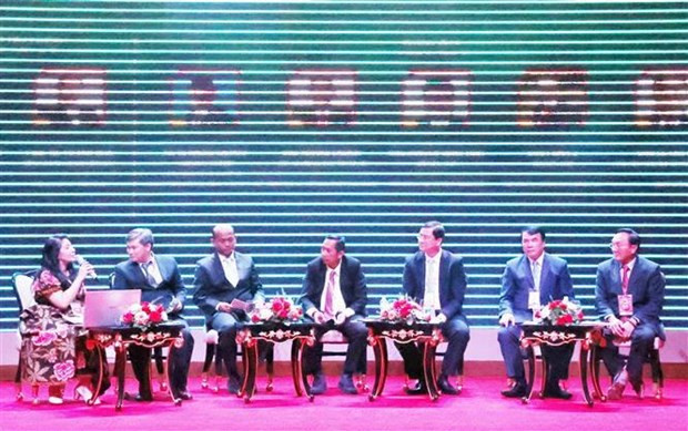 A discussion session at the event (Photo: VNA)