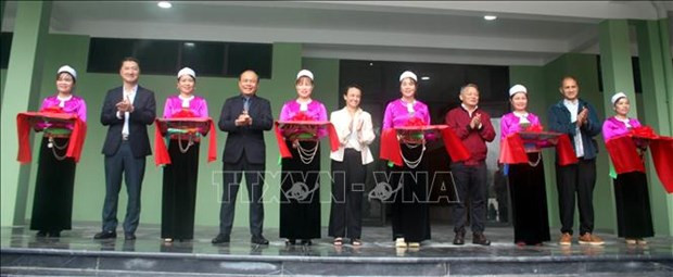 At the ribbon-cutting ceremony (Photo: VNA)
