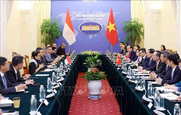 At the meeting (Photo: VNA)