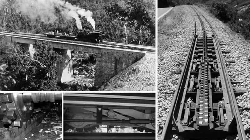 This is the remaining part of the 84km Thap Cham - Da Lat railway route, built by French rulers and became operational in 1932 to connect the south-central province of Ninh Thuan with Lam Dong.