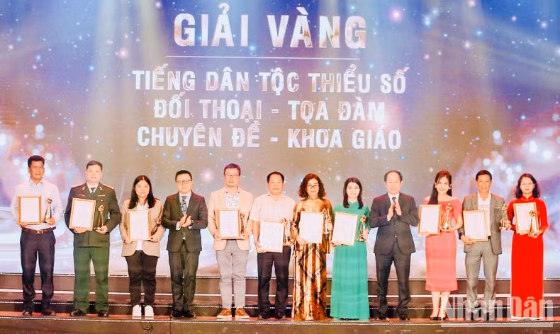 Outstanding television works are honoured.