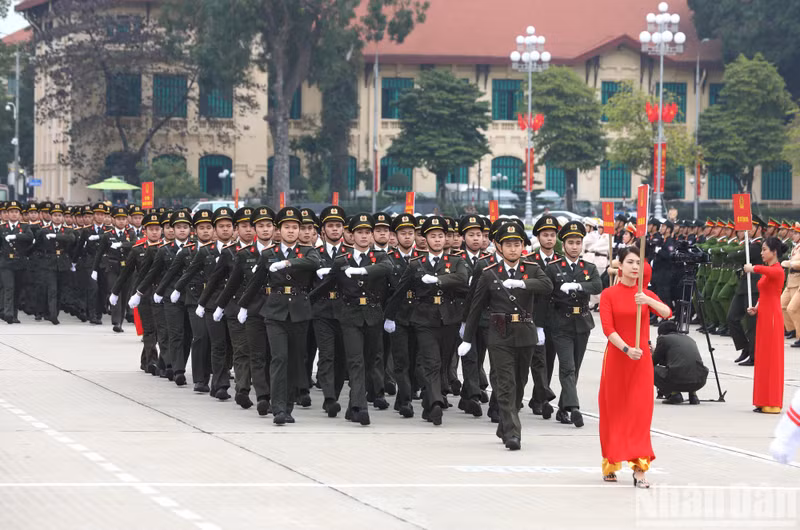 The parade of the Guard High Command