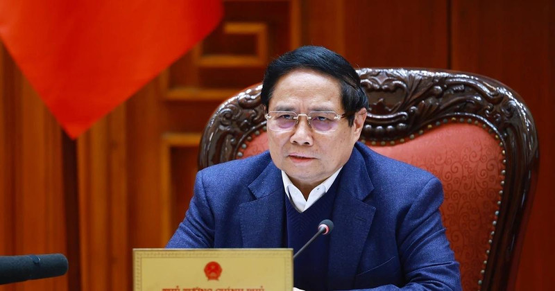 PM Pham Minh Chinh chairs the meeting (Photo: VNA)