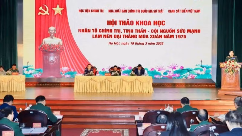 A view of the conference