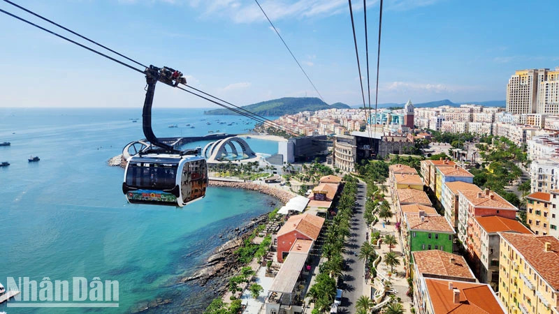 Hon Thom cable car, Phu Quoc City.